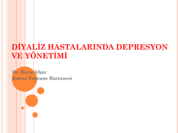 Depresyonlu hastaya yaklaşım