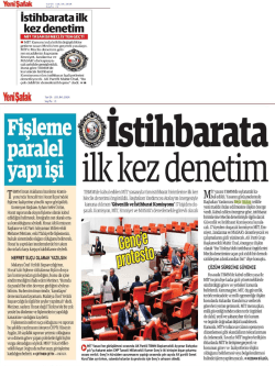 istihbarata ilk kez denetim