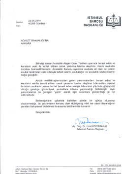 isilı.lguı - İstanbul Barosu