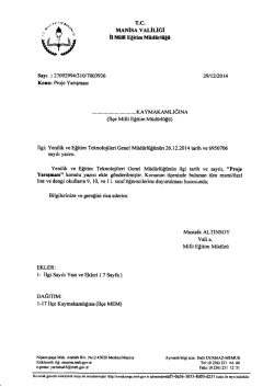 proje ve resim yarışması ile ilgili yazılar i&ccedil;in tıklayınız