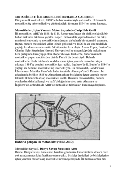 MOTOSİKLET - Prof. Dr. Ural Akbulut