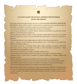 dekaum sonuc bildirgesi