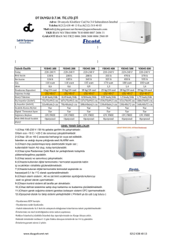 DT DUYGU D.T.M. TİC.LTD.ŞTİ