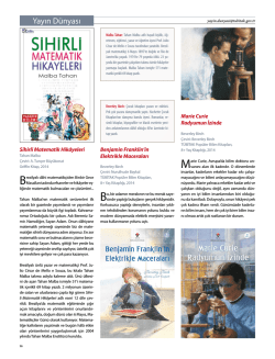 Sihirli Matematik Hik&acirc;yeleri Tahan Malba &Ccedil;eviri
