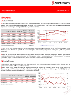 G&uuml;nl&uuml;k B&uuml;lten 12 Kasım 2014