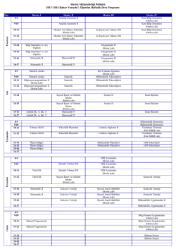 Harita M&uuml;hendisliği I. &Ouml;ğretim - Erciyes &Uuml;niversitesi | Harita