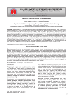 erci̇yes üni̇versi̇tesi̇ veteri̇ner fakültesi̇ dergi̇si̇