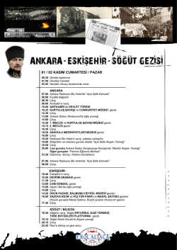 01 / 02 kasım cumartesi / pazar