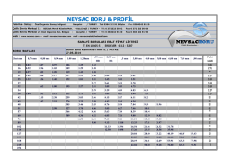Nevsac Boru Profil-&Ccedil;elik Servis Merkezi