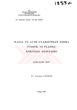 Doç.Dr. Ali Rıza UYSAL