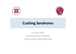 Cushing sendromu (06.03.2014)