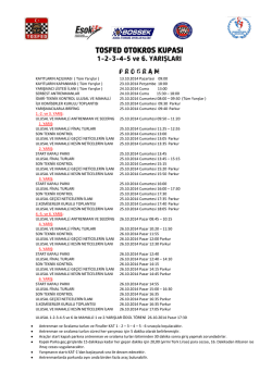 tosfed otokros kupası