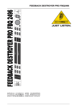 FEEDBACK DESTROYER PRO FBQ2496