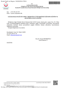 Tiyatro &Ccedil;alışmaları Hk.