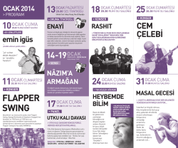 konser - Nazım Hikmet K&uuml;lt&uuml;r Merkezi