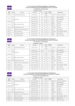 tc maltepe &uuml;niversitesi hemşirelik y&uuml;ksekokulu 2013
