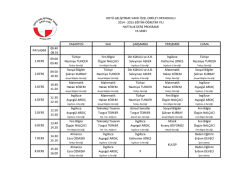 PAZARTESİ SALI &Ccedil;ARŞAMBA PERŞEMBE CUMA T&uuml;rk&ccedil;e Fen