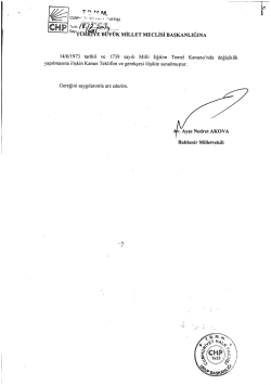 . Ayşe Nedret AKOVA Balıkesir Milletvekili