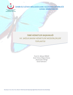 7. Sağlık Bakım Hizmetleri Toplantısı