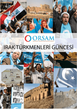 Türkmen Güncesi 01-15 Mart 2014