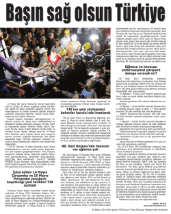 İptal edilen 14 Mayıs &Ccedil;arşamba ve 15 Mayıs Perşembe