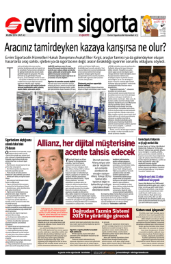 Allianz, her dijital m&uuml;şterisine acente tahsis edecek