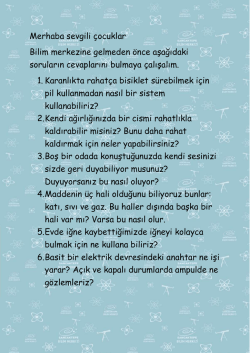 4. sınıf deney f&ouml;y&uuml; indir