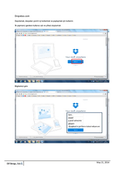 Elif Bengu, EdD May 21, 2014 Dropxbox.com