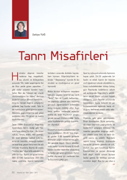 Tanrı Misafirleri Zekiye TUĞ