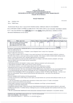 Teklif Formu Kurumumuzun ihtiyacı olan (1)