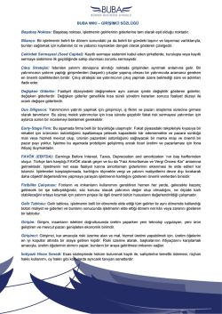 BUBA WIKI &ndash; GİRİŞİMCİ S&Ouml;ZL&Uuml;Ğ&Uuml; Başabaş Noktası: Başabaş