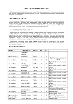 Eğitim Fak&uuml;ltesi Rehberlik ve Psikolojik Danışmanlık Do&ccedil;ent 1 1 Tıp