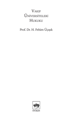 Prof. Dr. H. Fehim &Uuml;&ccedil;ışık