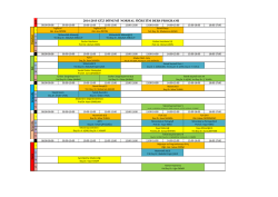 2014-2015 g&uuml;z d&ouml;nemi normal &ouml;ğretim ders