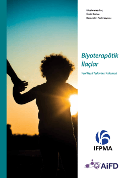 Biyoterap&ouml;tik İla&ccedil;lar