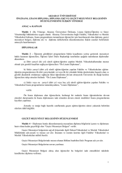 Aksaray &Uuml;niversitesi Diploma Y&ouml;nergesi