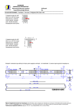 ESKİŞEHİR OSMANGAZİ ÜNİVERSİTESİ Mühendislik Mimarlık