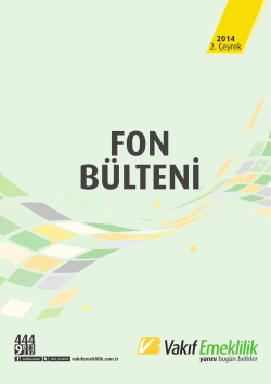 2014 2. &Ccedil;eyrek - Vakıf Emeklilik