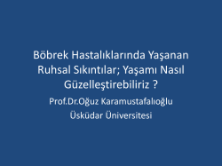 Prof. Dr. Oğuz KARAMUSTAFALIOĞLU &ndash; &Uuml;sk&uuml;dar &Uuml;niversitesi