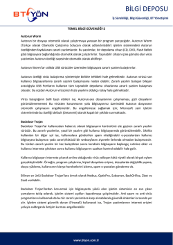 Temel Bilgi G&uuml;venliği-2