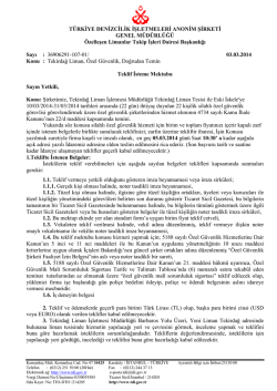 Teklif İsteme Mektubunu PDF formatında indirmek için tıklayınız