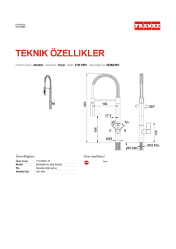 115.0250.141 Teknik &Ouml;zellikler