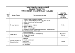 Kamu Hizmet Standartı