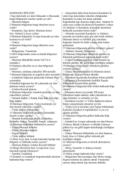 Marmara b - cografyalise.com