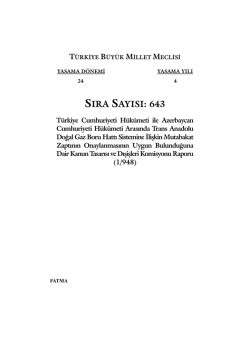 643 - T&uuml;rkiye B&uuml;y&uuml;k Millet Meclisi