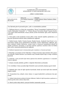 Yazı İşleri - Yıldırım Beyazıt Üniversitesi