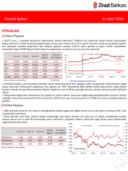 G&uuml;nl&uuml;k B&uuml;lten 11 Eyl&uuml;l 2014