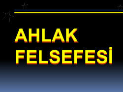 Evrensel ahlak yasasını subjektif
