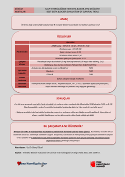 kALP YETERSİZLİĞİNDE HER BETA BLOKER AYNI DEĞİLDİR