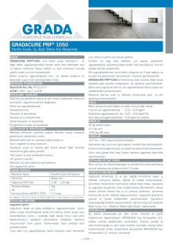 GRADACURE PRF® 1050
